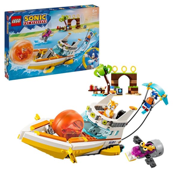 LEGO Sonic Tails äventyrsbåt 76997