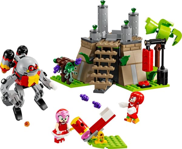 LEGO Sonic Knuckles och Master Emerald helgedomen 76998
