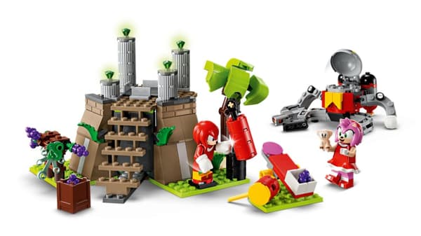 LEGO Sonic Knuckles och Master Emerald helgedomen 76998