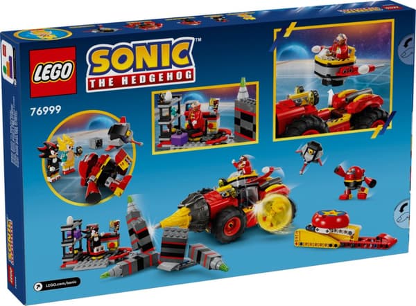 LEGO Sonic Super Sonic mot Egg Drillster 76999