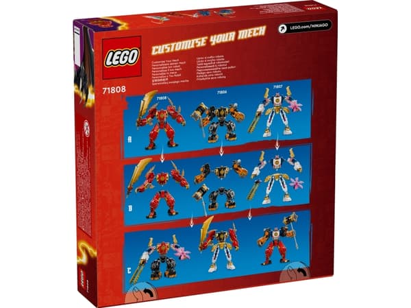 LEGO Ninjago 71808 Kai's Fire Element -robotti
