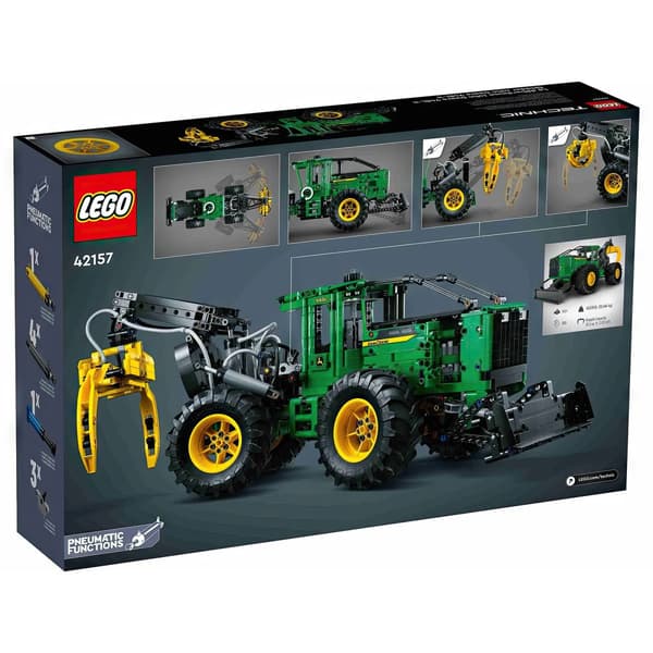 LEGO Technic John Deere 948L-II Byggsats med Fyrhjulsdrift och Mekanisk Klo