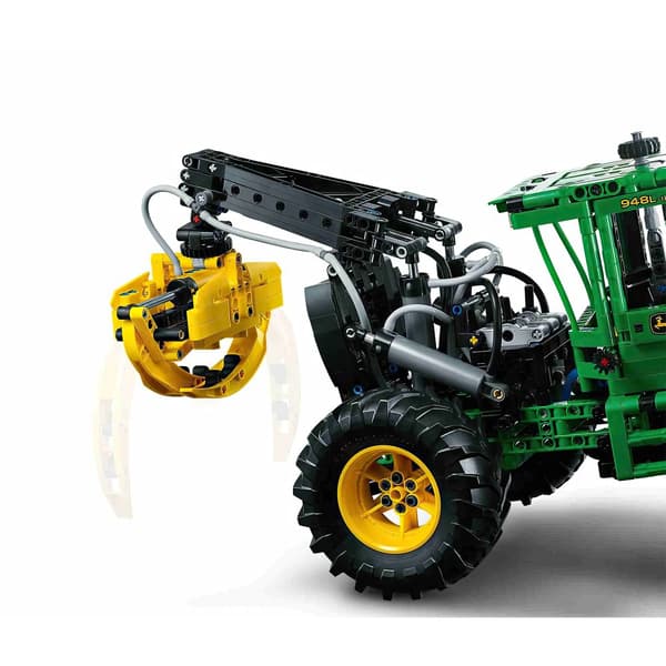 LEGO Technic John Deere 948L-II Byggsats med Fyrhjulsdrift och Mekanisk Klo