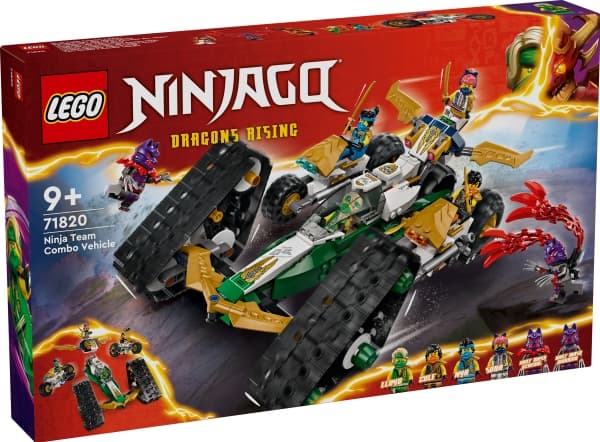 LEGO Ninjago 71820 Ninja Team Kombi ajoneuvo