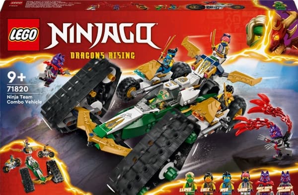 LEGO Ninjago 71820 Ninja Team Kombi ajoneuvo