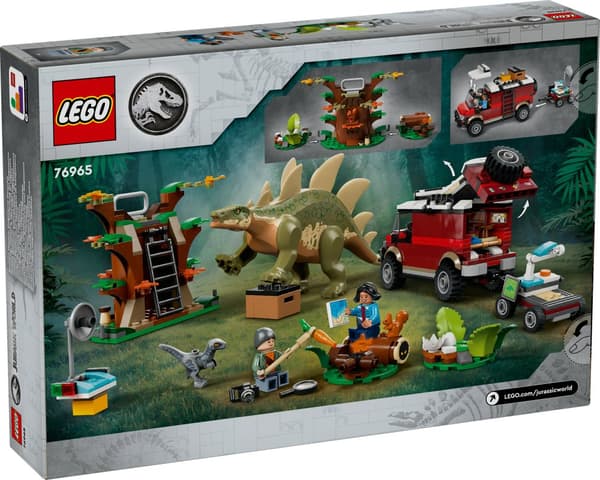 Dinosauroppdrag: Finn stegosaurusen LEGO® Jurassic World (76965)