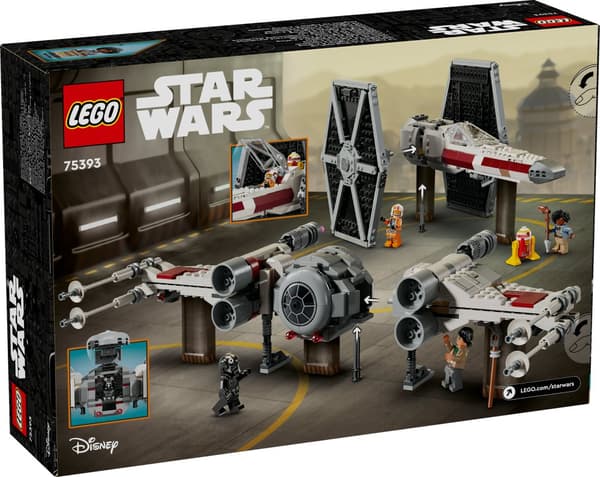 Kombimodell med TIE Fighter og X-Wing LEGO® Star Wars™ (75393)