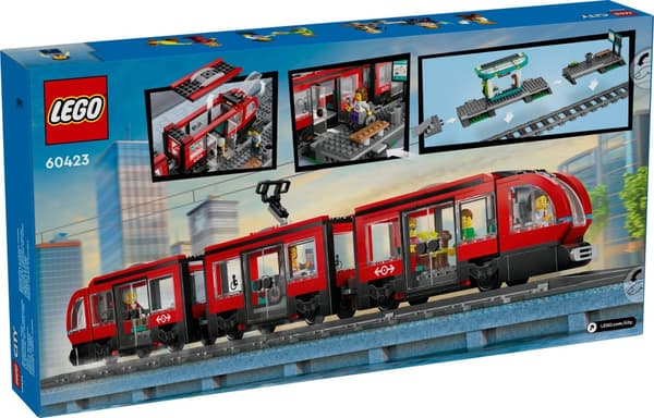 Spårvagn och station LEGO® LEGO City (60423)