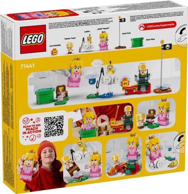 LEGO® Super Mario™ Äventyr med interaktiva LEGO® Peach™ 71441