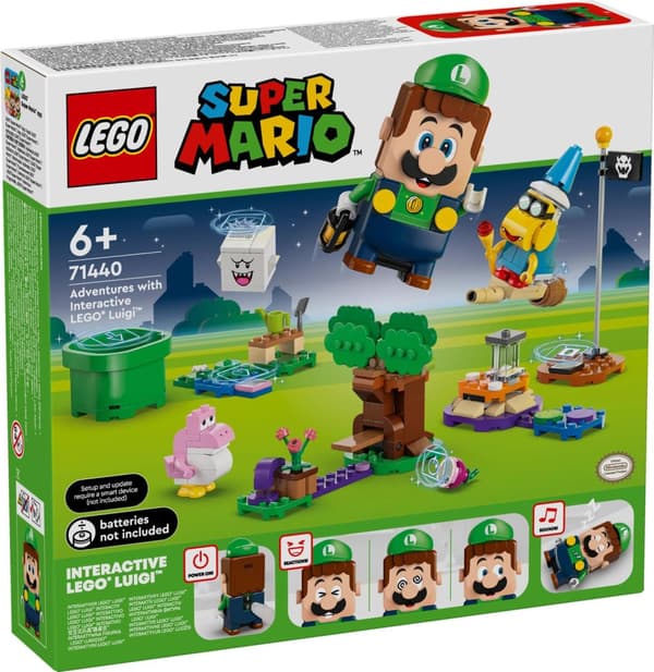 LEGO® Super Mario™ Äventyr med interaktiva LEGO® Luigi™ 71440