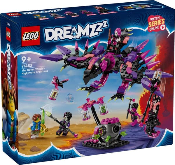 LEGO® DREAMZzz™ Neverhäxans mardrömsvarelser 71483