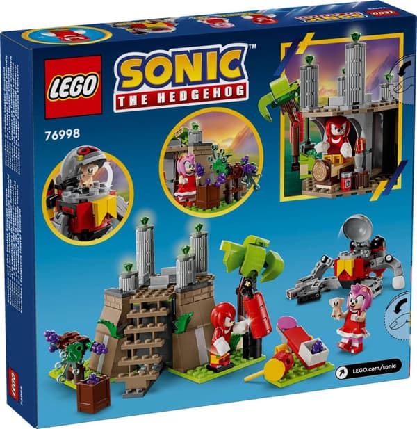 LEGO® Sonic the Hedgehog™ Knuckles och Master Emerald-helgedomen 76998