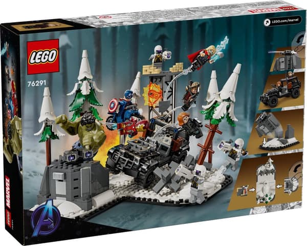 LEGO® Marvel Avengers samlas: Age of Ultron 76291