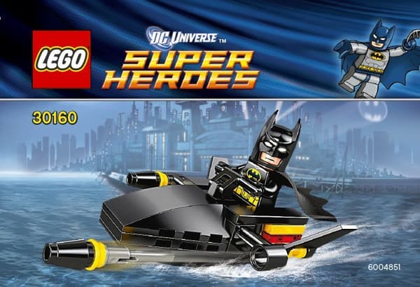 Super Heroes specialpåse Batman Jetski 30160