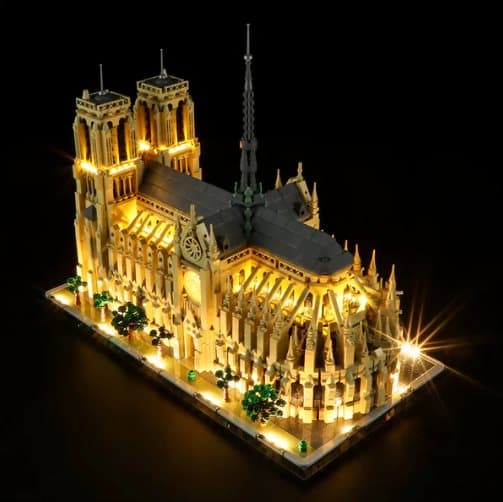 Belysning till Architecture Notre-Dame de Paris 21061 LGK660