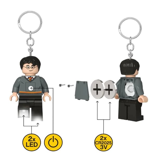 LEGO Nyckelring med lampa Harry Potter 5007905