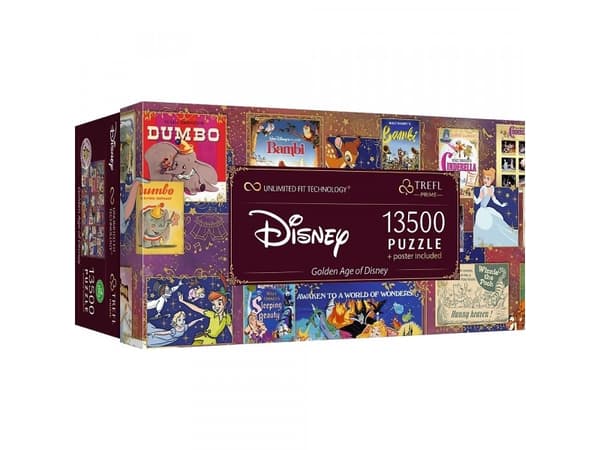 Trefl Puzzle 13500 Prime Disney Golden Age of Disney 81026 TREFL