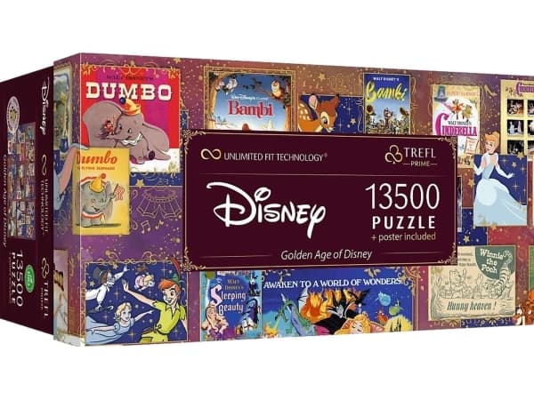 Trefl Puzzle 13500 Prime Disney Golden Age of Disney 81026 TREFL