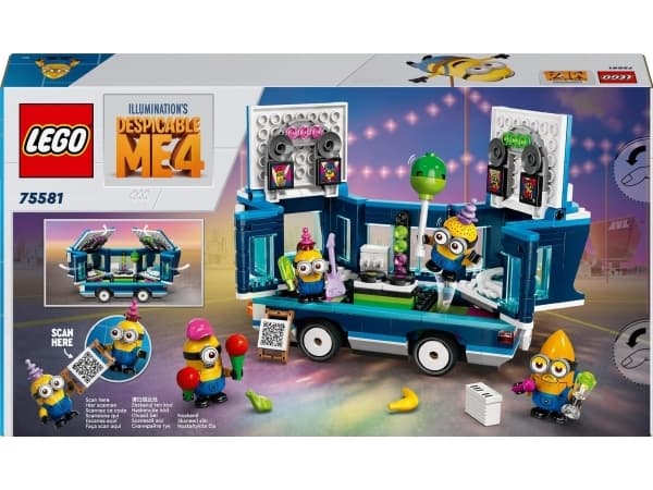 LEGO Despicable Me 75581 Minions' Music Party Bus