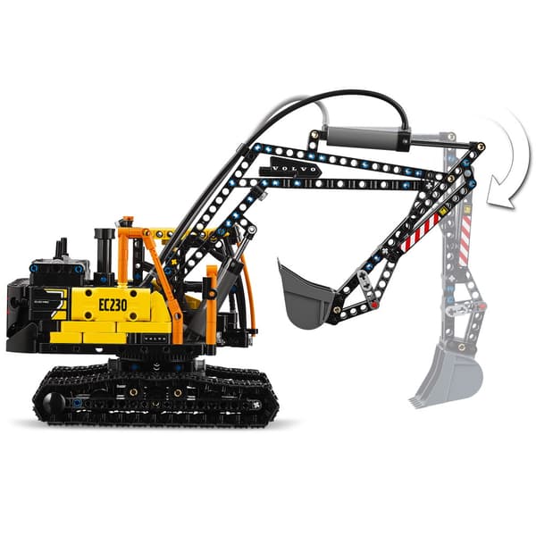 LEGO Technic - Volvo FMX lastbil & EC230 elgrävmaskin