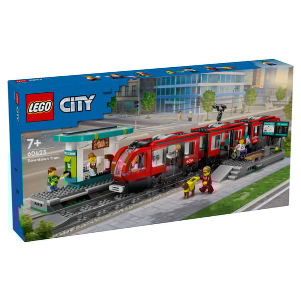 LEGO City - Spårvagn och station
