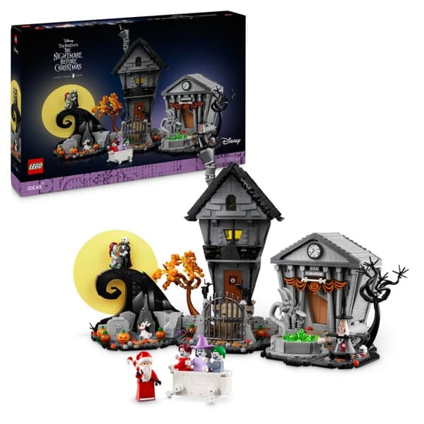LEGO Ideas Disney Tim Burtons The Nightmare Before Christmas 21351