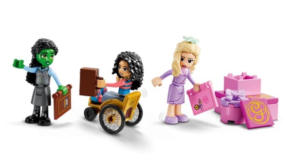 LEGO Wicked Glinda, Elphaba och Nessarose på Shiz University 75681