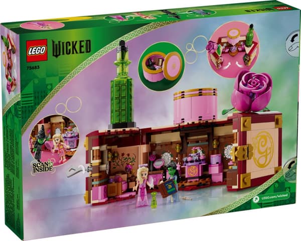 LEGO Wicked Glinda och Elphabas studentrum 75683