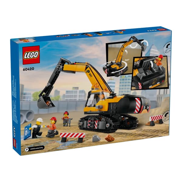 LEGO City - Gul grävmaskin