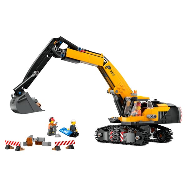 LEGO City - Gul grävmaskin