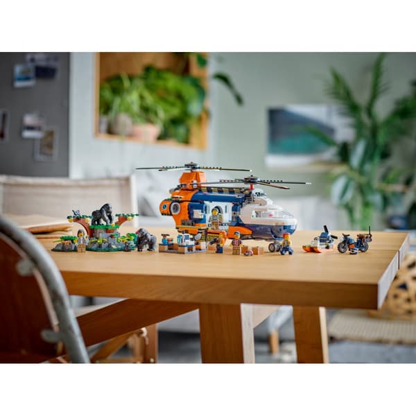 LEGO City - Djungelhelikopter och basläger