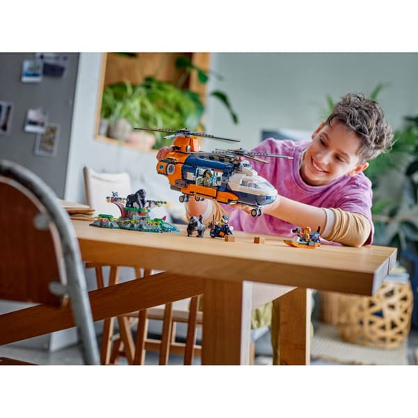 LEGO City - Djungelhelikopter och basläger