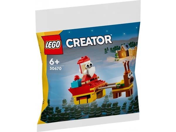 LEGO Creator Przejażdżka saniami Świętego Mikołaja (30670)