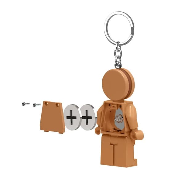 LEGO Nyckelring med lampa - Pepparkaksgubbe 5007809