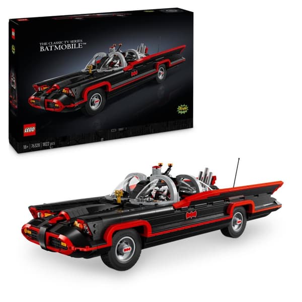 LEGO Super Heroes Batmobilen från den klassiska tv-serien 76328