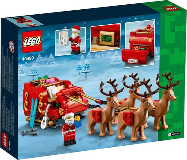 LEGO® Tomtens släde 40499