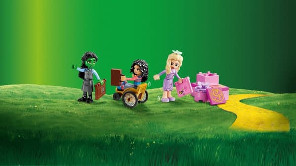 LEGO® Wicked Glinda, Elphaba och Nessarose på Shiz University 75681