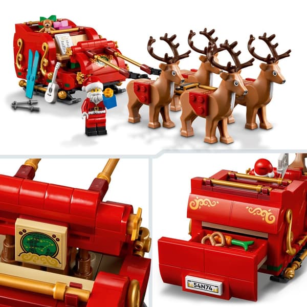 Julenissens slede LEGO® Iconic (40499)