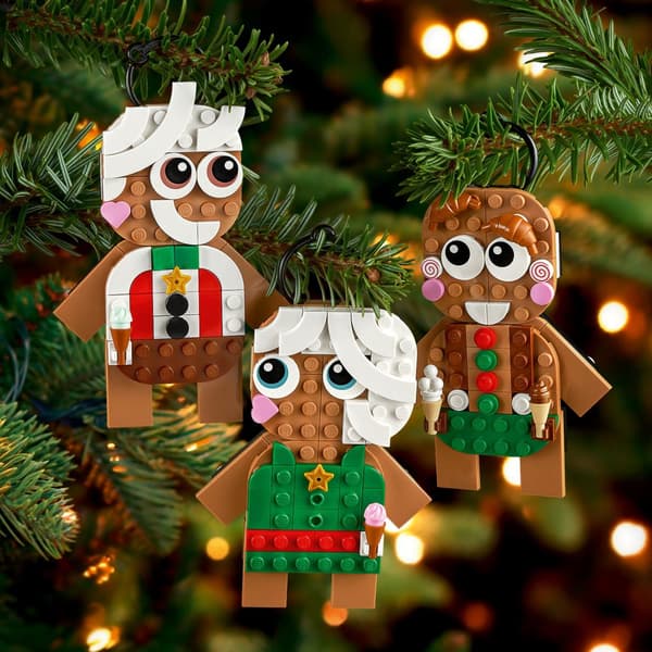 Julpynt med pepparkakor LEGO® Iconic (40642)