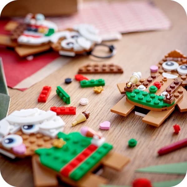Julpynt med pepparkakor LEGO® Iconic (40642)