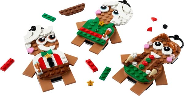 Julpynt med pepparkakor LEGO® Iconic (40642)