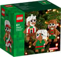 Miniatyrbild 1 av 4: Julpynt med pepparkakor LEGO® Iconic (40642)