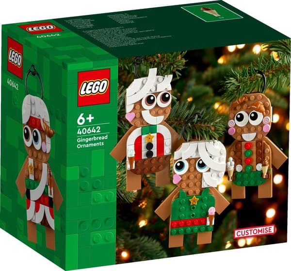 Julpynt med pepparkakor LEGO® Iconic (40642)