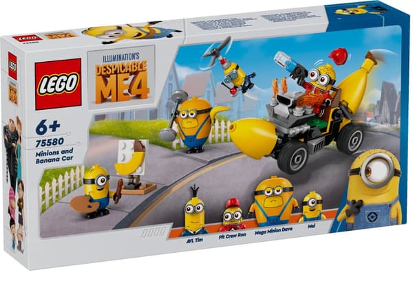 Minions og bananbil LEGO® Despicable Me (75580)