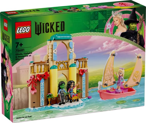 Glinda, Elphaba og Nessarose på Shiz-universitetet LEGO® Wicked (75681)