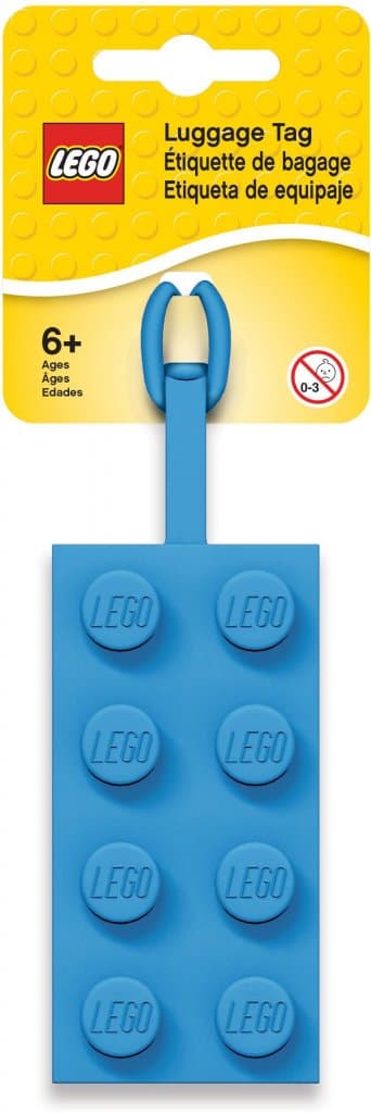 LEGO Blå 2x4 Bagagetagg 5005543
