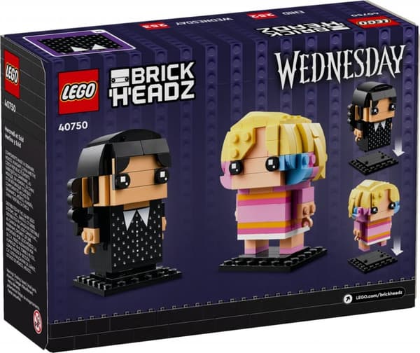 LEGO BrickHeadZ Wednesday och Enid 40750