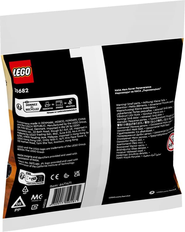 LEGO Technic NASA Mars Rover Perseverance 30682