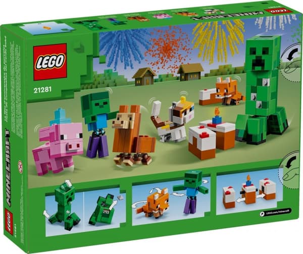 LEGO Minecraft Griskultingens födelsedagskalas 21281