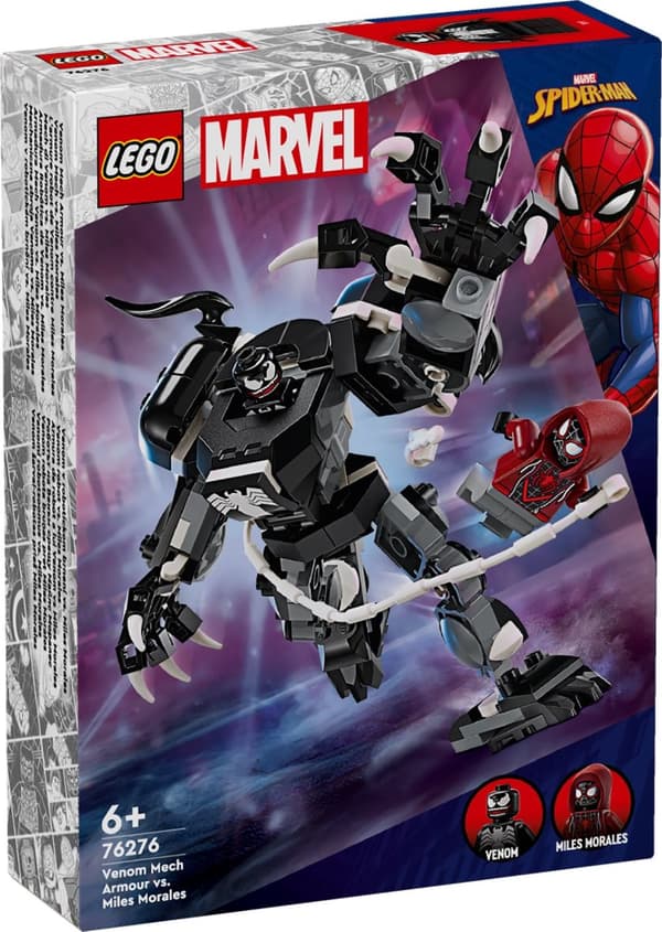 LEGO® Marvel Venoms robotrustning mot Miles Morales 76276